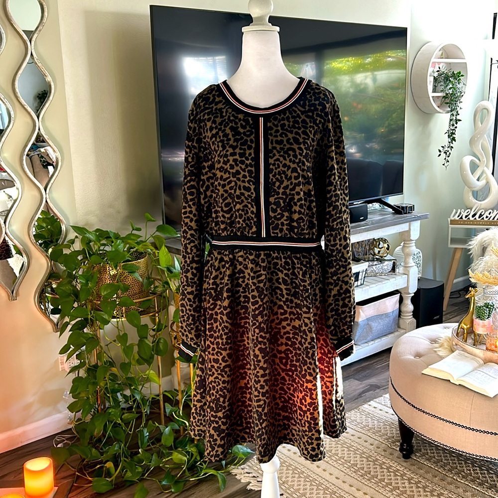 Leopard Print Dress